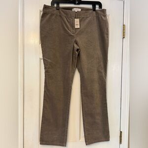 LOFT Marisa Skinny Pants in Khaki